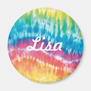 Custom Tie Dye Magnet