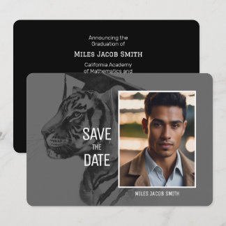 Custom Tiger Graduation Announcement