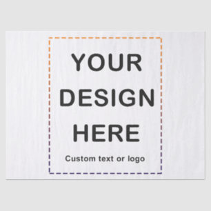Custom Tissue Paper for Men Women, Personalized Sh