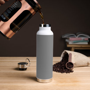 Custom Titanium Grey Insulated Bottle