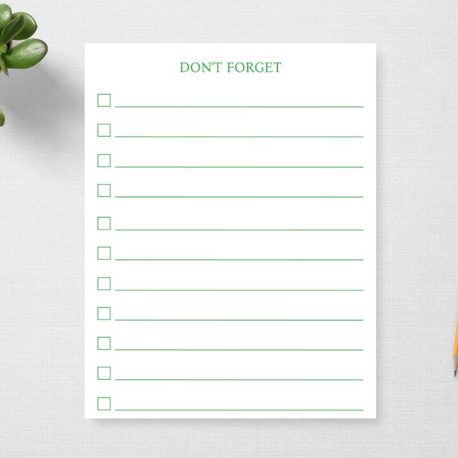 Custom To Do List Organizing Planning Productivity Notepad (Creator Uploaded)