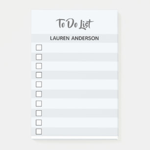 Custom To-Do List Post-it Notes