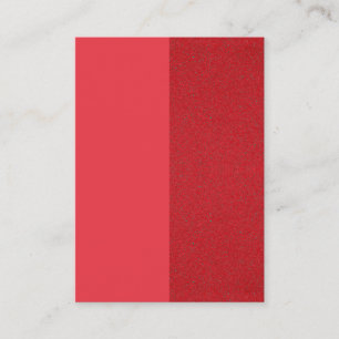 Custom Tomato Red Noise Calling Cards