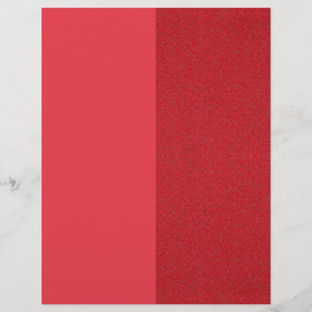 Custom Tomato Red Noise-Effect Flyer (Front)