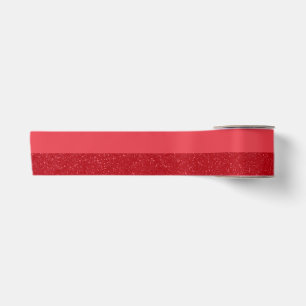 Custom Tomato Red Ribbon – Dual Texture Satin Ribbon