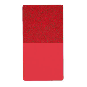 Custom Tomato Red Top-Texture Shipping Labels