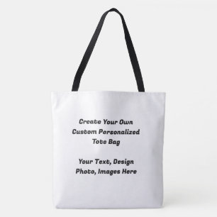 Custom Tote Bag - Design Your Own Aesthetic
