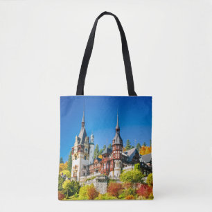 Custom Tote Bag Peles castle Sinaia