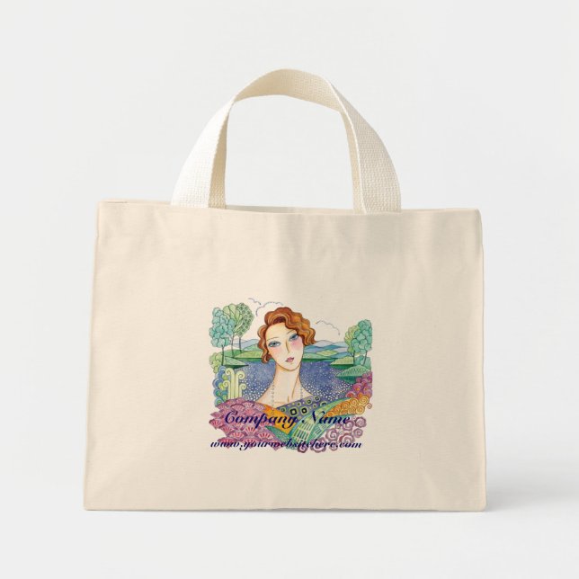 Custom Tote Bag, Personalized Tote Bag (Front)