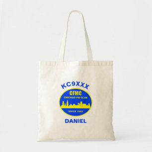 Custom Tote Bag w/Callsign & Name (options)