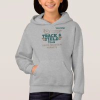 Custom Track and Field Team Club Name Number