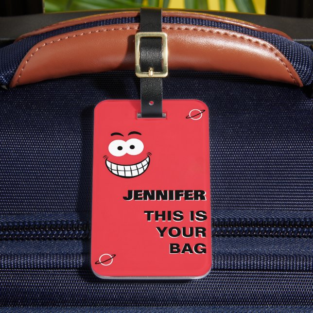 Custom Travel Bag Labels Luggage Tag (Front Insitu 2)