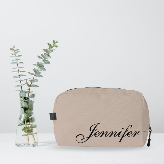 Custom Travel Makeup Bag, Gift for Bridesmaids Dopp Kit (birthday gift for women, christmas gift for women, graduation gift for her, custom handbag,)