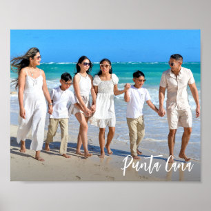 Custom Travel Memory Family Photo  Poster