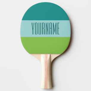 Custom Tri-Colour ping pong paddle
