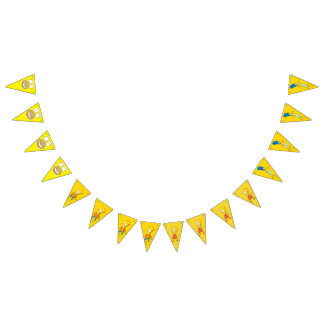 Custom Triangle Party Bunting Banner