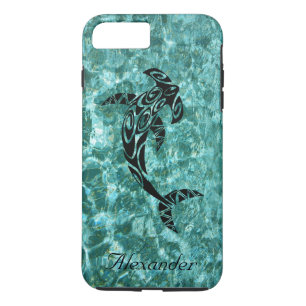 Custom Tribal Hammerhead Shark Illustration Case-Mate iPhone Case
