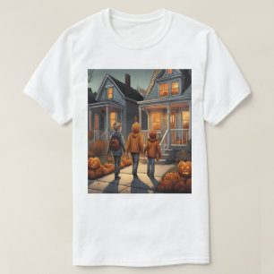 Custom Trick Or Treat Halloween T-Shirt