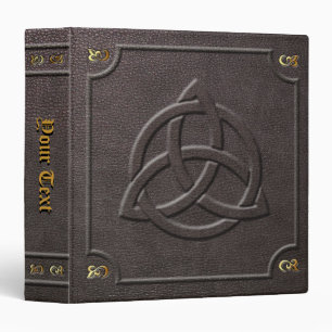 Custom Triquetra Book of Shadows Binder