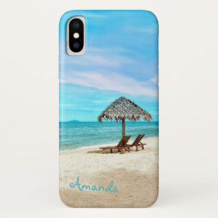 Custom Tropical Beach Seascape Case-Mate iPhone Case