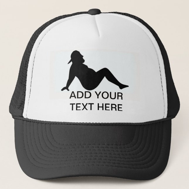 CUSTOM TRUCKER HAT (Front)