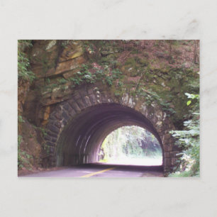 Custom Tunnel of the Smoky Mountains Postcard