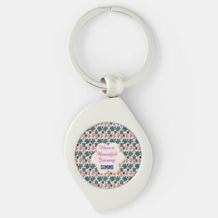 Custom turtle pattern  keychain