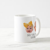 Custom Two Baby Face Mug (Front Right)