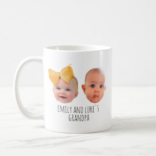 Custom Two Baby Face Mug