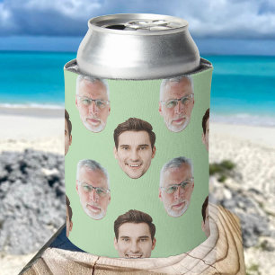 Custom Two Face 20th 30th 40th 50th Birthday Party Can Cooler