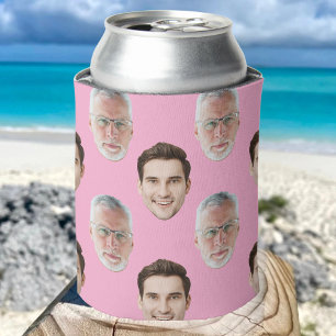 Custom Two Face 20th 30th 40th 50th Birthday Party Can Cooler