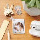 Custom Two Photo Double Sided Aluminum Keychain