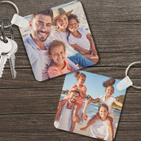 Custom Two Photo Double Sided Family Photo