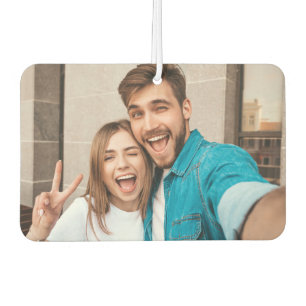 Custom Two-Sided Photo Car Air Freshener