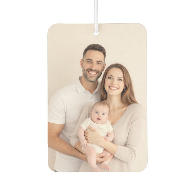 Custom Two-Sided Photo Car Air Freshener (Front)