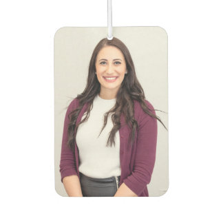 Custom Two-Sided Photo Car Air Freshener