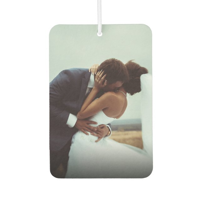 Custom Two-Sided Photo Personalized Air Freshener (Front)