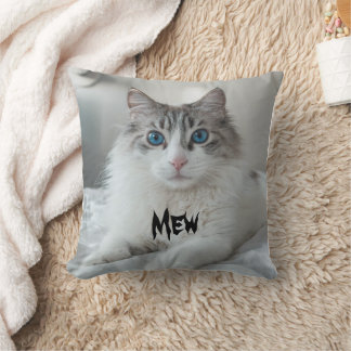 Custom Two-Sided Photo Personalized Throw Pillow