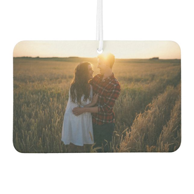 Custom Two-Sided Photos Car Air Freshener (Front)