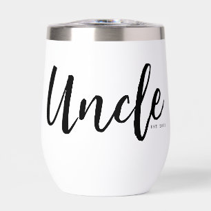 Custom Uncle Est. Modern Brush Script Typography
