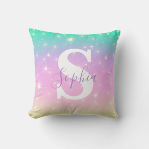 Custom Unicorn Magical Throw Pillow