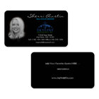 Custom, Unique, Elegant,  Photo Real Estate Card !
