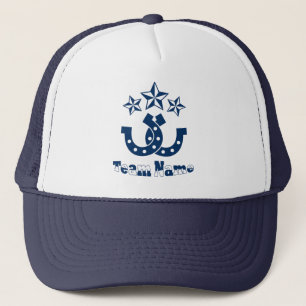 Custom Unique Personalized Horseshoe Snapback Hat
