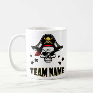 Custom Unique Personalized Pirate Coffee Mug