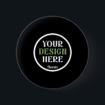 custom, unique, sleek & minimalist 2 inch round button<br><div class="desc">This design is accessible to all. Feel free to customize the logo,  images,  text,  and colours according to your preferences. Thank you very much.</div>