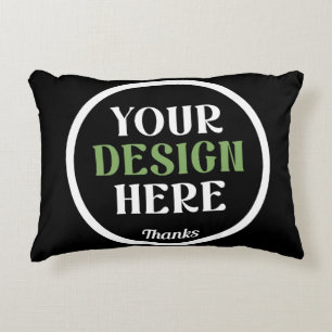 custom, unique, sleek & minimalist accent pillow