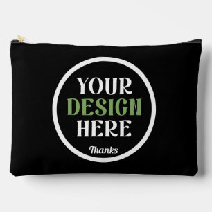 custom, unique, sleek & minimalist accessory pouch