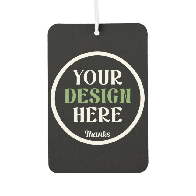 custom, unique, sleek & minimalist air freshener (Front)