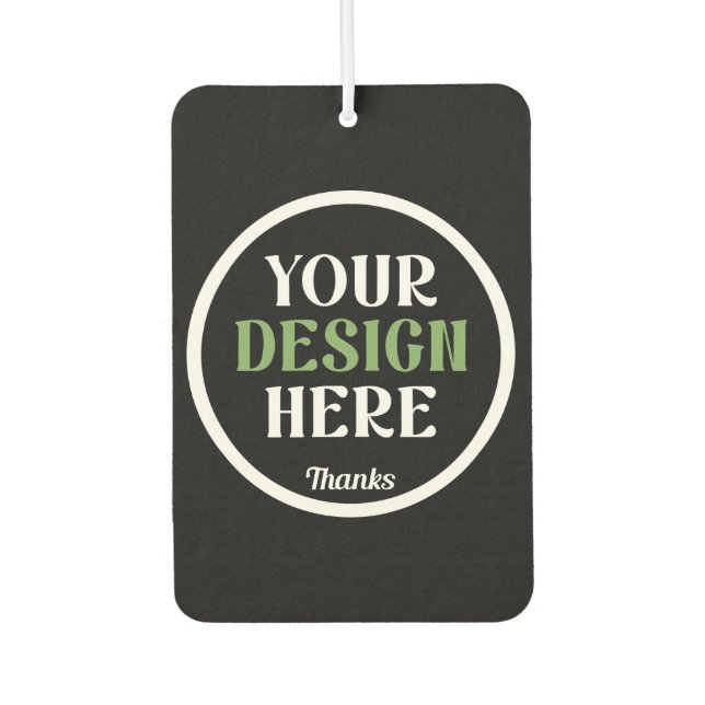custom, unique, sleek & minimalist air freshener (Front)