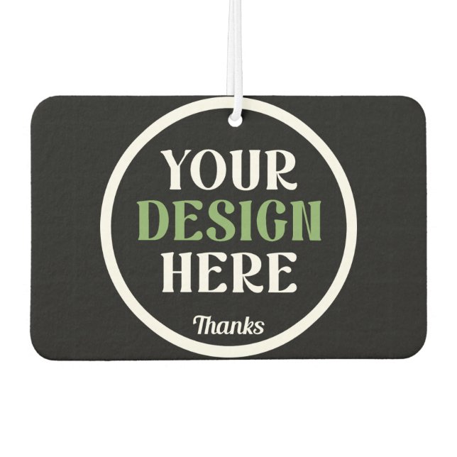 custom, unique, sleek & minimalist air freshener (Front)